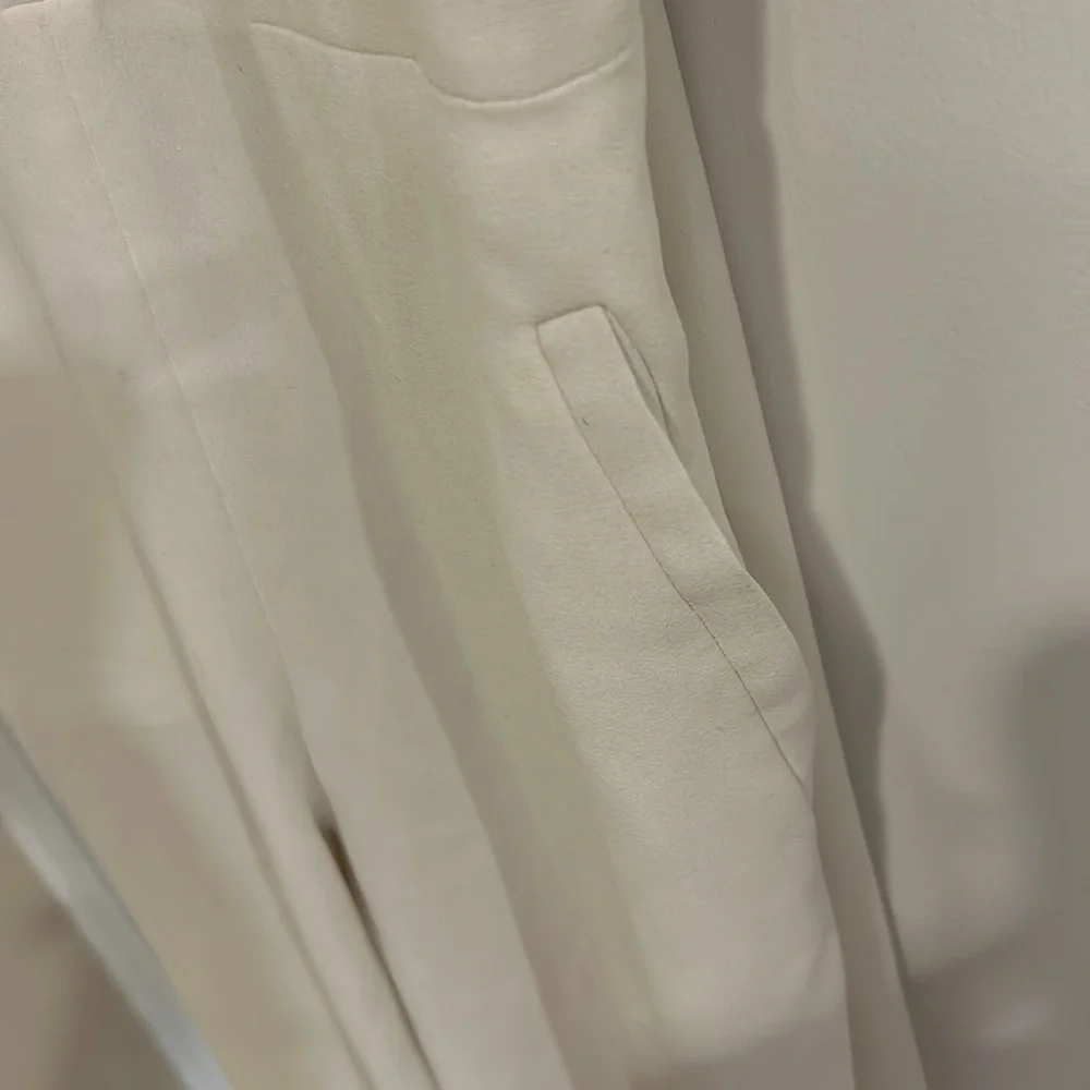 Beautiful Alexander Wang white strappy wide leg jumpsuit medium 6